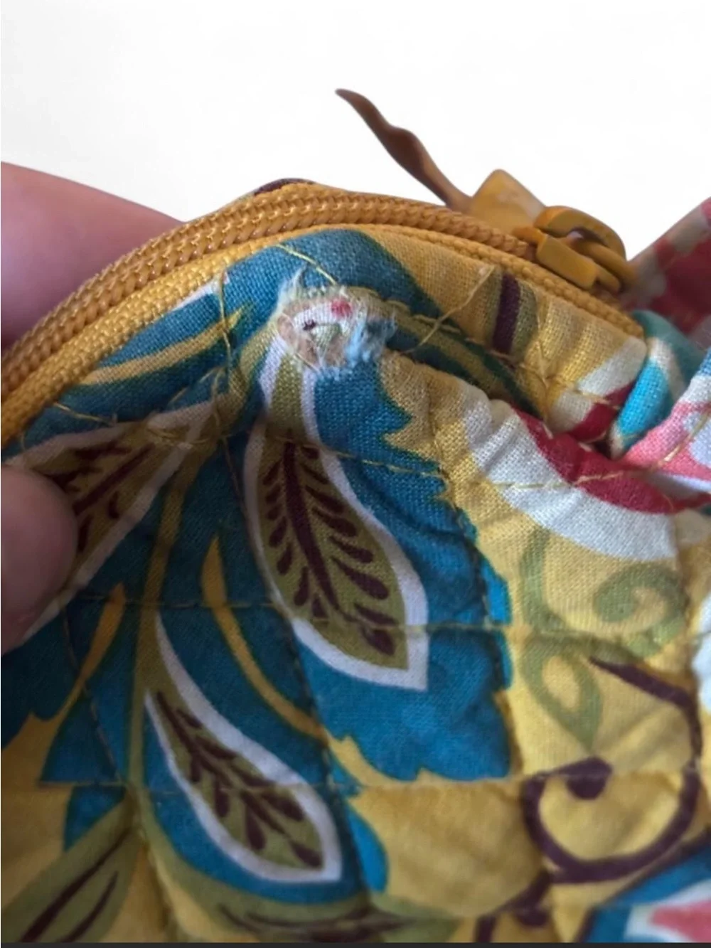 Vera Bradley makeup bag